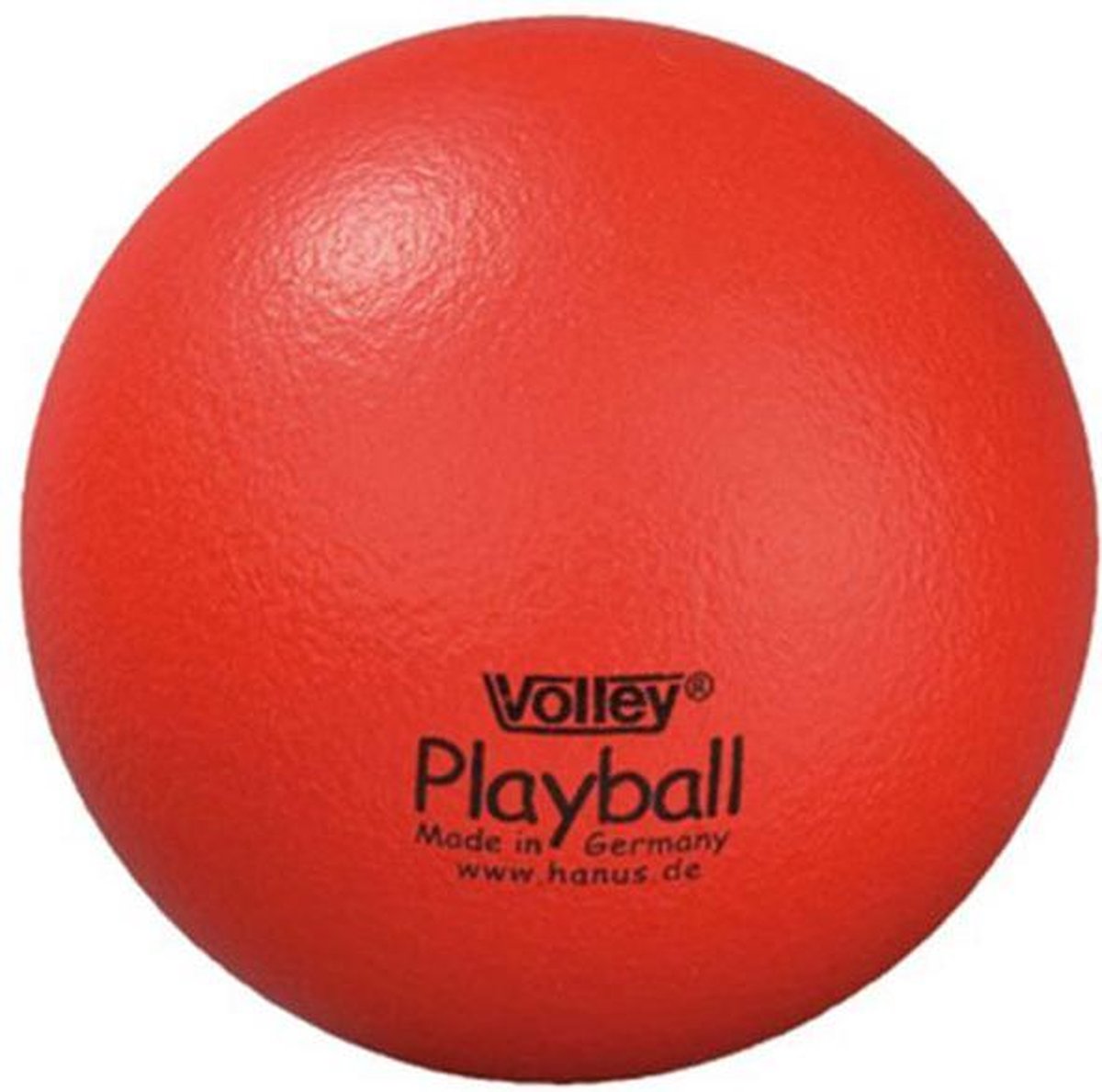 Foambal Olifantenhuid Ø 16 cm | Volley® Playball | Rood | Foam Handbal|