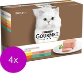 Gourmet Gold Multipack 12x85 g - Kattenvoer - 4 x Mix