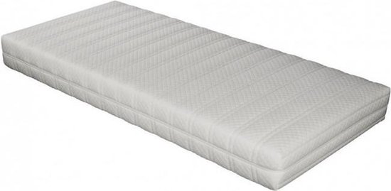 Matras 90x200 x14cm SG 25 Polyether matras met anti-allergische wasbare Badstof hoes met rits