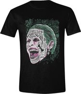 Suicide Squad - Joker Screaming Mannen T-Shirt - Zwart - M