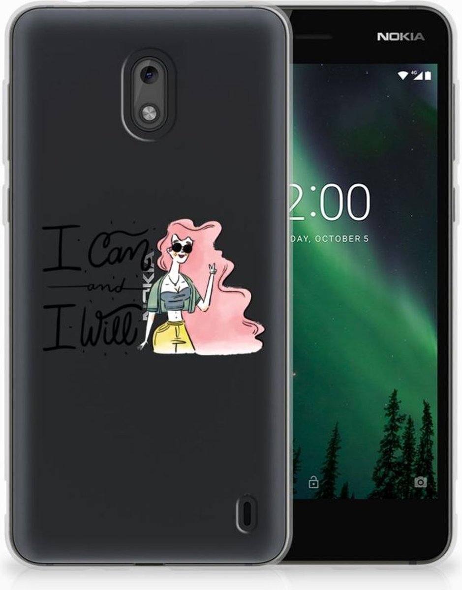 Nokia 2 Telefoonhoesje met Naam i Can