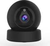 Lipa  AU-G43 IP-camera Beveiligingscamera Live overal kijken - 360 Graden pan /  Bewegingsdetectie / Geluidsdetectie / Met mobiel besturen op afstand / Opslag in de cloud, SD of thuisnetwerk