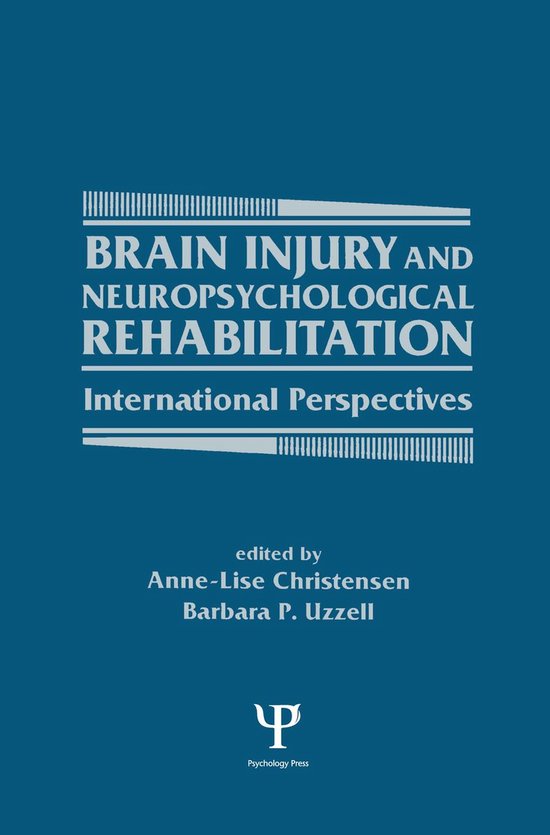 Brain Injury and Neuropsychological Rehabilitation - cover