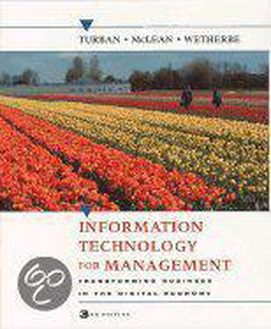 Information Technology for Management - cover