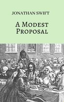 JONATHAN SWIFT A Modest Proposal. Illustratie van een eetzaal met veel mensen.