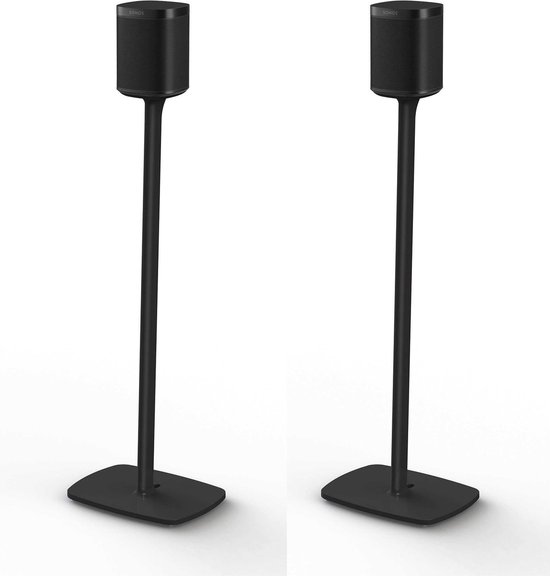 Flexson Floor Stand for Sonos One/Play1 - black (2 pieces) | bol.com