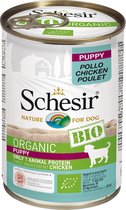 Schesir Puppy Bio Blik Paté - Hondenvoer - Kip 400 g