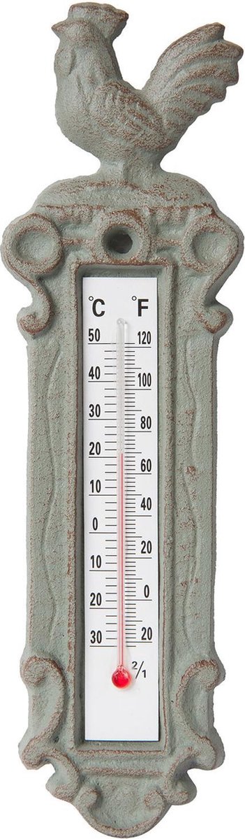 Clayre & Eef thermometer 6*1*22 cm Ijzer | bol.com