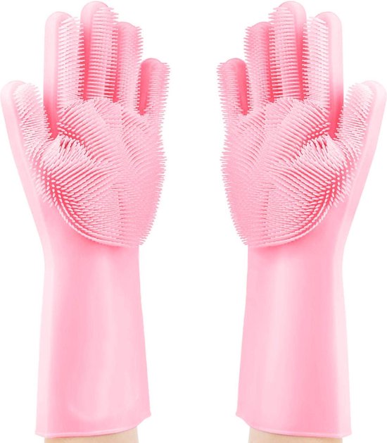 Super Gloves - Siliconen Schoonmaak Handschoenen - afwas handschoenen |  bol.com
