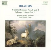 Kálmán Berkes & Jeno Jandó - Brahms: Clarinet Sonatas Nos. 1 & 2/Scherzo/Lieder (CD)