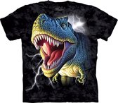 Dinosaurus kleding - T-shirt - Lightning Rex - maat 128