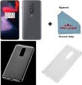 Pearlycase® Transparant Siliconen TPU hoesje voor OnePlus 6