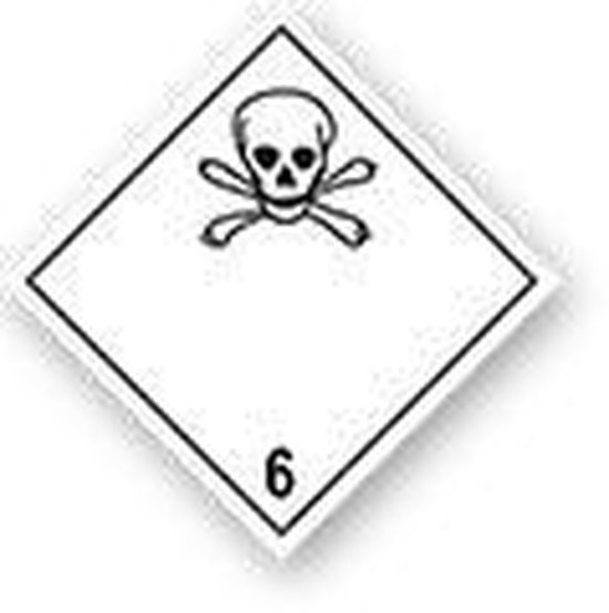 25 Adesivi Corrosivo 8 ADR/ONU - Diamante 100mm Per Trasporto Materiali Pericolosi - Foto 12