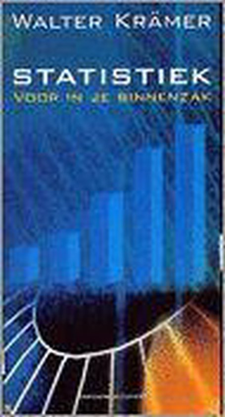 Cover van het boek 'Statistiek voor in je binnenzak' van Walter Kramer