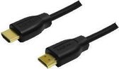Câble HDMI LogiLink Ethernet A -> A St / St 1,00m noir