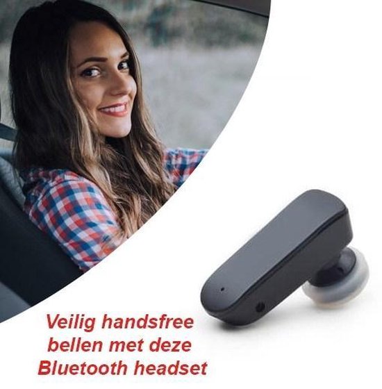 Veilig handsfree bellen met deze Bluetooth headset | bol.com