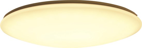QAZQA extrema cl - Moderne Dimbare LED Plafondlamp met Dimmer - 1 lichts - Ø 600 mm - Wit - Woonkamer | Slaapkamer | Keuken