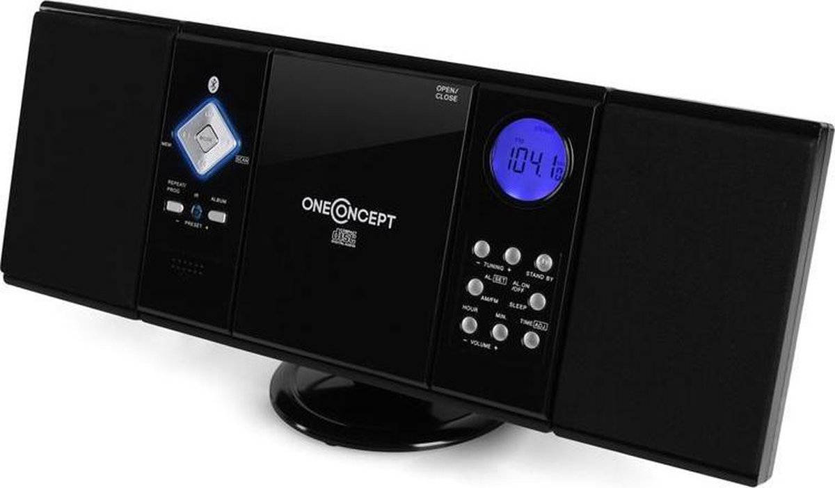 OneConcept Bluetooth speaker set - Zwart