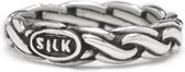 SILK Jewellery - Zilveren Ring - Breeze - 154.17.5 - Maat 17.5