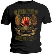 Five Finger Death Punch - Locked & Loaded Heren T-shirt - XL - Zwart