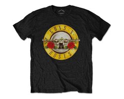 Guns N' Roses Distressed Bullet Heren T-shirt - zwart - XXL