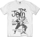 The Jam Heren Tshirt -M- 100 Club 77 Wit