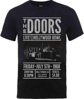 The Doors Heren Tshirt -XL- Advance Final Zwart