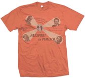 StudioCanal Heren Tshirt -L- Passport To Pimlico Oranje