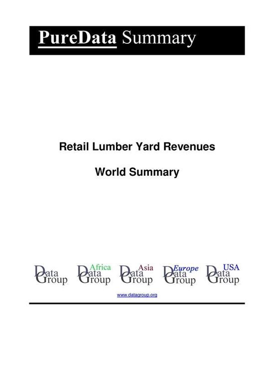 PureData World Summary 1917 - Retail Lumber Yard Revenues Wo ... - cover