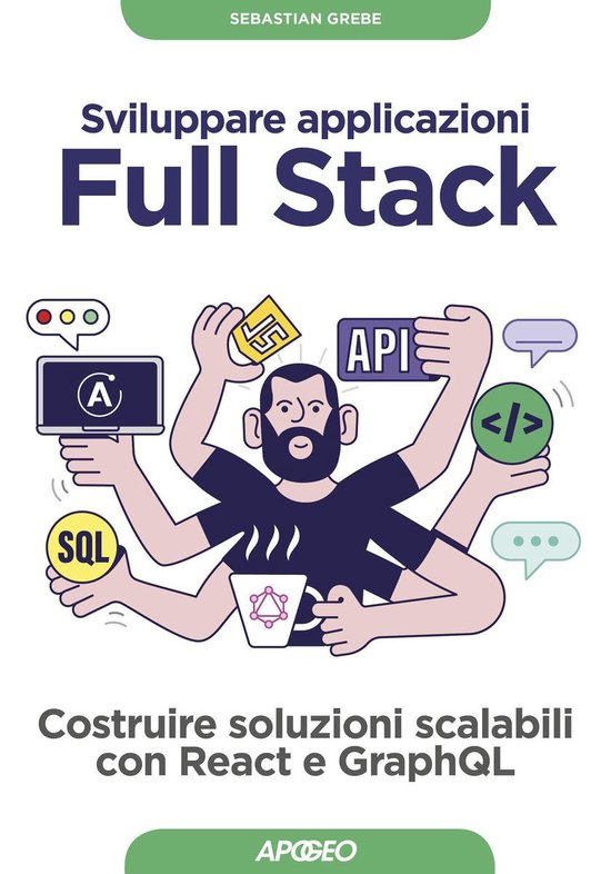 Sviluppare applicazioni Full Stack - cover