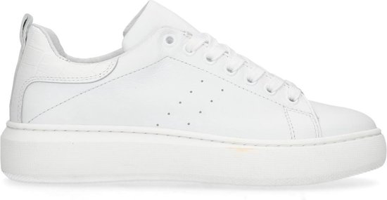 Het beste Auroch vereist Manfield - Dames - Witte platform sneakers - Maat 37 | bol.com