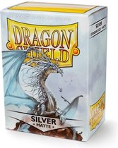 TCG Sleeves - Dragon Shield - Silver Matte Standard Size