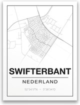 Poster/plattegrond SWIFTERBANT - A4