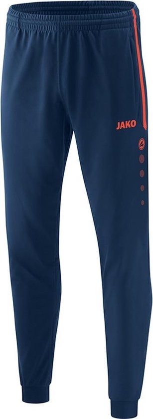 Jako - Polyester trousers Competition 2.0 JR - Polyesterbroek Competition 2.0 - 140 - Blauw