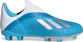 Adidas X 19.3 LL FG Jr Voetbalschoenen - Grasveld  - blauw licht - 36