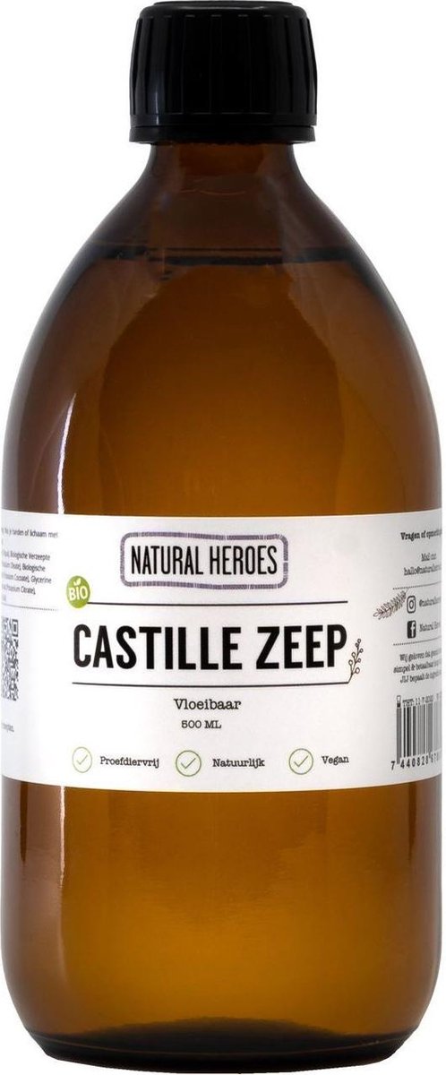 Castille Zeep Biologisch 500 ml |