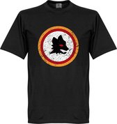 AS Roma Vintage Logo T-Shirt - 4XL