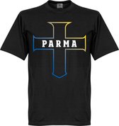 Parma Cross T-Shirt - Zwart - XS