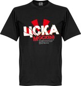 T-shirt de fan du CSKA Moscou - Noir - XXXL