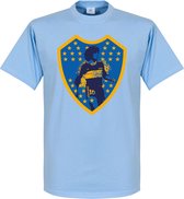 Maradona Boca Juniors Logo T-Shirt - XXL