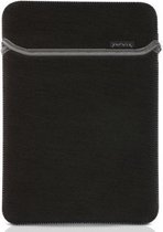 Huawei Mediapad 8 inch hoes - universele neoprene tablet sleeve - Zwart / Grijs