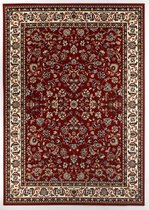 Ikado  Klassiek tapijt bordeaux  120 x 170 cm