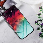 iPhone XR (6,1 inch) - hoes, cover, case - TPU - Gekleurde wolken