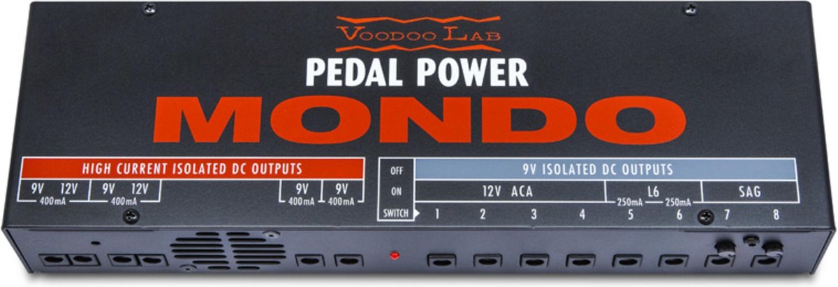 Voodoo-Lab pedaal Power Mondo - Voedingseenheid voor effect-units