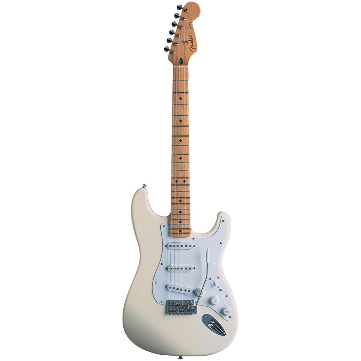 Fender AS Jimmie Vaughan Strat MN OWH Olympic wit - ST-Style elektrische gitaar
