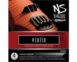 D'Addario Orchestral NS310 Electric Violin Saiten - Snarenset voor viool