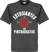 Estudiantes Established T-Shirt - Donkergrijs - XXL