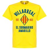 Villarreal Established T-Shirt - Geel - M