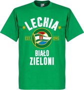 Lechia Gdansk Established T-Shirt - Groen - M