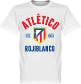 Atletico Madrid Established T-Shirt - Wit - XXXL